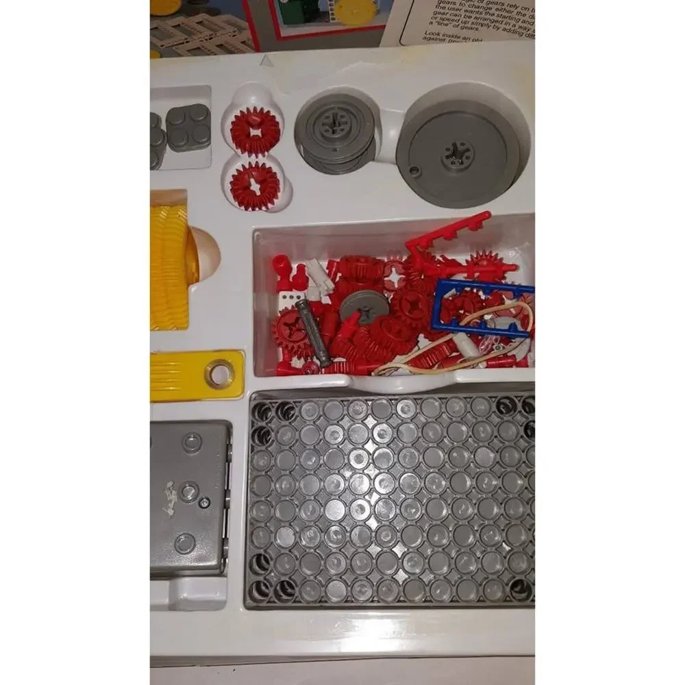 VTG Popular Mechanics Power Gears 1994 NSi 9060 165 pc Motorized Building Set